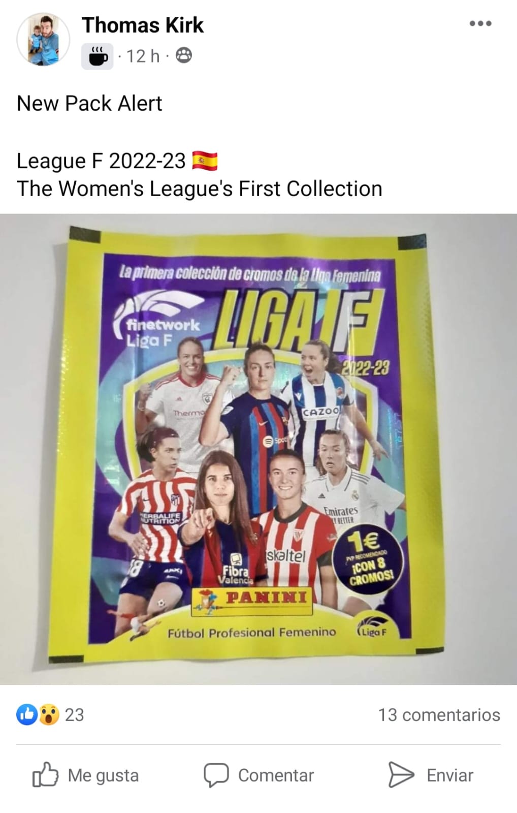 La Liga F presenta la colección de cromos para la temporada 2023-2024